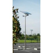 Lampadaire urbain solaire smartlight 6.2 - 8.2 / led / en acier galvanisé