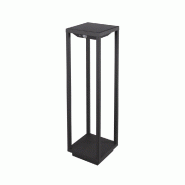 Lanterne solaire domestique LED gris foncé 2,2w avec batterie IP54 Zafferano - gris 8052536910959 Lanterne solaire domestique LED gris foncé 2,2w avec batterie IP54 Zafferano - gris 8052536910959