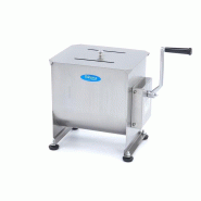 Mélangeur à viande manuel  ECO 20 L - 16 kg -  cuve fixe - axe unique, cuve fixe
