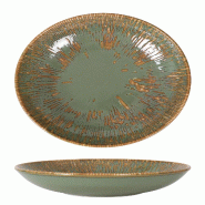 Viejo Valle Bonna - Assiette Creuse Sage Snell 23cm En Porcelaine - B928251AF