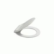 Abattant wc sanipla thermoplastique 1er prix blanc rossignol (51679) 0,9kg