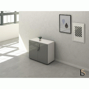 Armoire basse Luxury - Ofitres - Alu