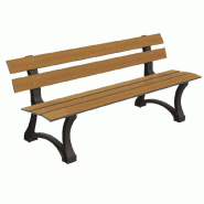 Banc AMARANTE stratifié compact