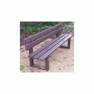 BANC PUBLIC MENDE EN PLASTIQUE RECYCLÉ BANC PUBLIC MENDE EN PLASTIQUE RECYCLÉ
