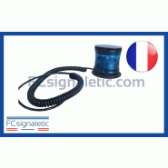 Gyrophare Gyroled bleu embase magnétique prise jack classe 2 rotatif STANDBY MERCURA 23525-00 Gyrophare Gyroled bleu embase magnétique prise jack classe 2 rotatif STANDBY MERCURA 23525-00