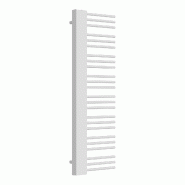 Helloshop26 - Radiateur sèche-serviettes chauffage salle de bain acier 146 x 45 cm blanc 03_0010408 - blanc 3000225207830