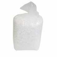 Sac poubelle transparent 42µ 110L Pebd - par 25 - étanche et résistant