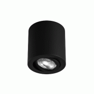Spot encastré LED GU10 50 mm One Surface, noir mat, IP20, orientable à 360°, inclinable à 45°, pour usage intérieur - Beneito & Faure - noir 843 Spot encastré LED GU10 50 mm One Surface, noir mat, IP20, orientable à 360°, inclinable à 45°, pour usage intérieur - Beneito & Faure - noir 843