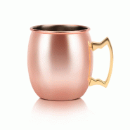 Stalgast Tasse Moscow Mule, acier inoxydable, couleur cuivre, 0,400 litre - BE2402400