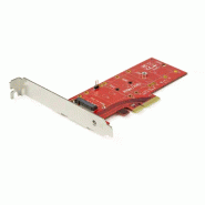 StarTech Adaptateur SSD PCIe M2 - x4 PCIe 3.0 NVMe /