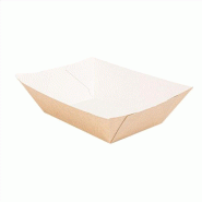 200 barquettes bateau kraft 480 g - 3000000188798