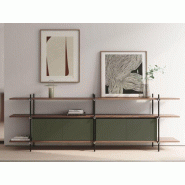 Bibliothèque basse Hika Akaba.