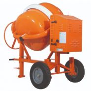 Bp500 R Bétonnières - SIRL - Capacité de la cuve 450L - Structure renforcée et transmission par chaîne_1