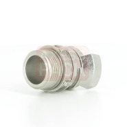 Demi-raccord symétrique avec verrou - DN 25 mm - M 1&quot; pas gaz - Inox