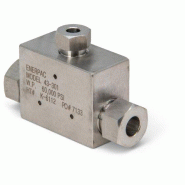 43300, Raccord à Très Haute Pression, Té, cône 0,38”