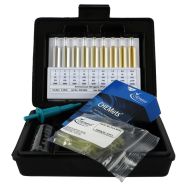 Kit d’analyse visuelle de l’ammoniac, 125-1250 ppm Type : HR CHEMets® Kit. 30 unités, marque Chemetrics - Ref.: NBC040 Kit d’analyse visuelle de l’ammoniac, 125-1250 ppm Type : HR CHEMets® Kit. 30 unités, marque Chemetrics - Ref.: NBC040