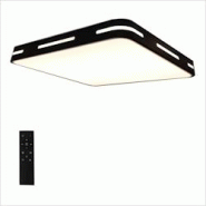Papuq Plafonnier LED 40W à tonalité de lumière réglable et intensité variable, avec télécommande + APP, 40x40cm, noir. - noir métal 18436613831240 Papuq Plafonnier LED 40W à tonalité de lumière réglable et intensité variable, avec télécommande + APP, 40x40cm, noir. - noir métal 18436613831240