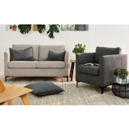 Petit canapé 2 places Spencer 120 cm - Home Spirit - Compact et personnalisable avec revêtements variés_1