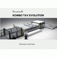Plateforme de découpe numérique grand format - Kombo TAV Evolution - Elitron