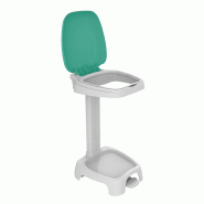 Support sac 120L avec couvercle Gilac - Vert_0