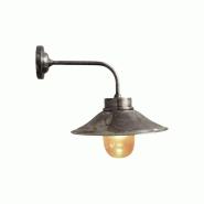 Bistromania Applique extérieure LOFT - Laiton Argenté - Globe - 7094 Bistromania Applique extérieure LOFT - Laiton Argenté - Globe - 7094