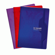 Calligraphe Lot de 5 Cahier Ligne 7000 A4, 192p./96 feuilles 70 g/m² piquées, quadrillé 5x5 - 3210330071459