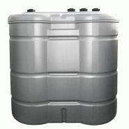 Cuve à fioul 1500L DISTRIFIOUL COMPACT - Double paroi, sans pompe, traitée anti-UV