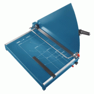 Dahle Cisaille 519, format A2 700 mm, capacité 35 feuilles - bleu métal R000519