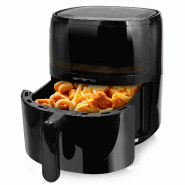 Emerio Airfryer XL – 5L – Thermostat 80°C à 200°C – 12 programmes – Écran numérique – Fenêtre de visualisation – AF-129329.3 - noir