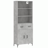 Helloshop26 - Buffet bahut commode armoire meuble de rangement organisateur cuisine salle de séjour salon haut 69,5 x 34 x 180 cm 02_0034672 - 300021 Helloshop26 - Buffet bahut commode armoire meuble de rangement organisateur cuisine salle de séjour salon haut 69,5 x 34 x 180 cm 02_0034672 - 300021