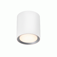 Nordlux Plafonnier_C LANDON SMART Long Métal Blanc, H.14 - IP44 - LED Module / Intérieur - blanc métal 5704924007477