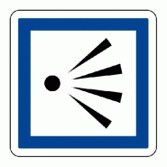 Panneau CE21 - Point de vue