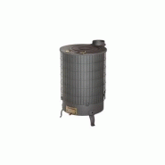 POÊLE À BOIS TURBO 14,4KW SORTIE VERTICALE NOIR - THECA - 6500073 POÊLE À BOIS TURBO 14,4KW SORTIE VERTICALE NOIR - THECA - 6500073