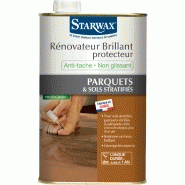 Rénovateur brillant parquet et stratifié STARWAX 1 l