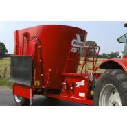 Sd 16vm - mélangeuse agricole double vis sans fin - capacité 16m3