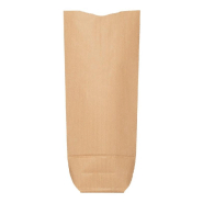 100 Sacs kraft écru vergé ingraissable, usage unique, fond cartonnette - SCTKFTIGMR-DN03/SC_0