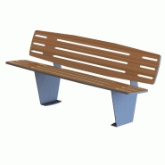 Banc public en bois buton industries bc 160 cah Banc public en bois buton industries bc 160 cah