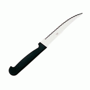 Couteau à viande 21/11,5cm manche noir inox