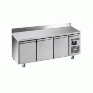 Desserte réfrigérée  inox dosseret 100X20MM -2/+8°C L2G