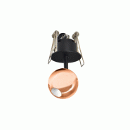 Spot encastré LED 4,5 W Beneito & Faure Mini Bora, faisceau 38°, 2700 K, couleur or rose, orientable - Beneito & Faure - 8436590200223
