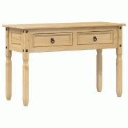 Table console Corona 115x46x73 cm bois de pin massif Modèle Soleil Upsilon Prime Plus - 4005665
