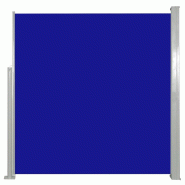 VidaXL Auvent latéral rétractable 140 x 300 cm Bleu Modèle Ventura Design - bleu 45355