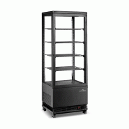 Vitrine réfrigérée positive noire 98 Litres Full Black PREMIUM - GOLDINOX - inox 3701770829675 Vitrine réfrigérée positive noire 98 Litres Full Black PREMIUM - GOLDINOX - inox 3701770829675