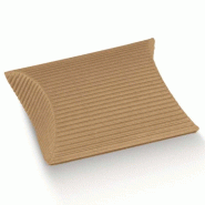 Boite berlingot carton micro-cannelure 8,5x8,5x3cm - par 10