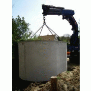Cuve à eau en béton : 15000 litres