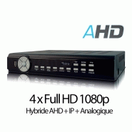 Enregistreur numérique hybride 4 voies full hd 1080p ahd quadhybride