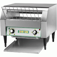 Grille-pain à cycle continu. Construction en acier inoxydable. Mode économie d'énergie. Dimensions 480x560 h430 mm. EasyLine de FIMAR. Modèle ESTA_0