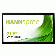 Hannspree HT 221 PPB Écran d'ordinateur 54,6 cm (21,5") 1920 x 1080 pixels Full HD LED Tactile Noir - noir HT221PPB