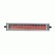 KRS Lampe infrarouge IR 3106R OM avec grille de protection - Émission à ondes moyennes - Puissance 1 x 1500 W - Tension 230 - gris aluminium IR 3106