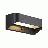 Nordlux Applique murale Marcellio Solar Aluminium Noir ,  H. 8,5 - IP54 - SolarLed /   Extérieur - noir aluminium 5704924025570